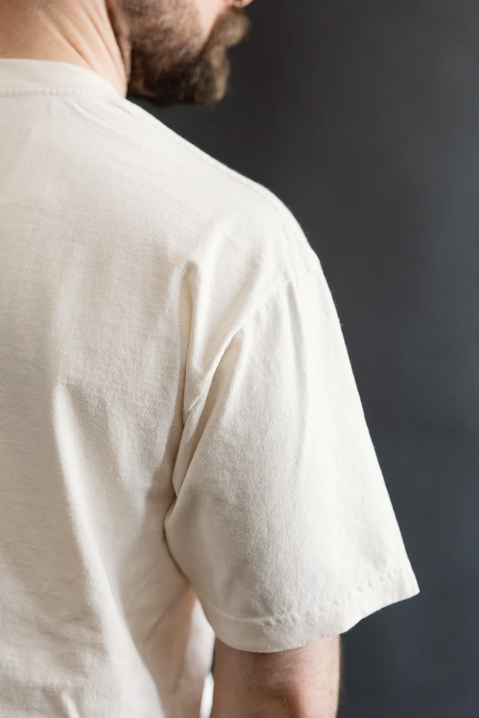 6.5oz - Dant "Kingfisher" T-Shirt - Ecru - Image 19