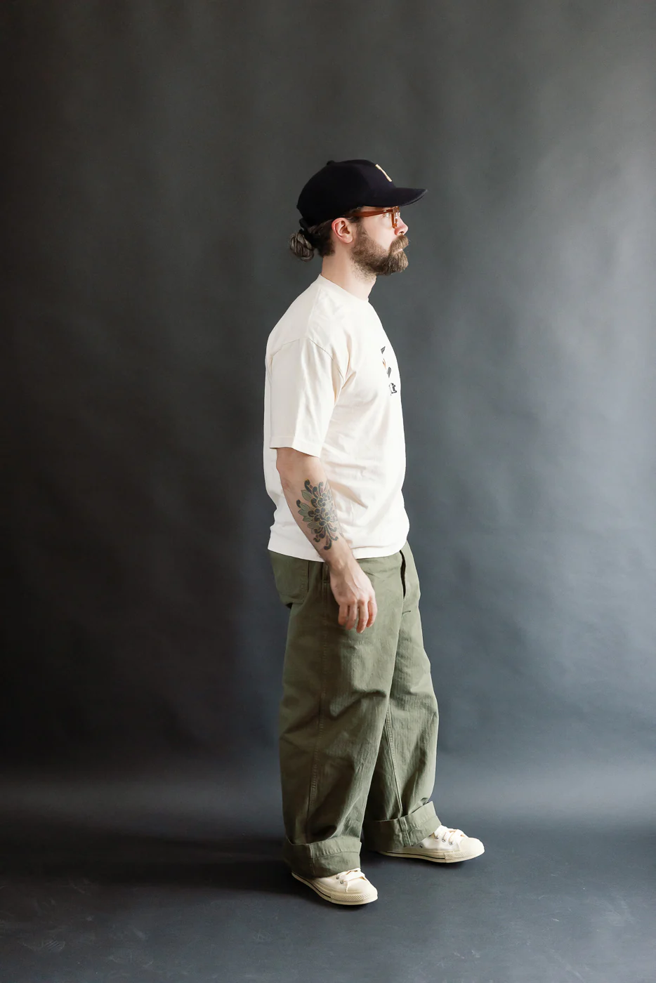 6.5oz - Dant "Northern Flicker" T-Shirt - Ecru - Image 9