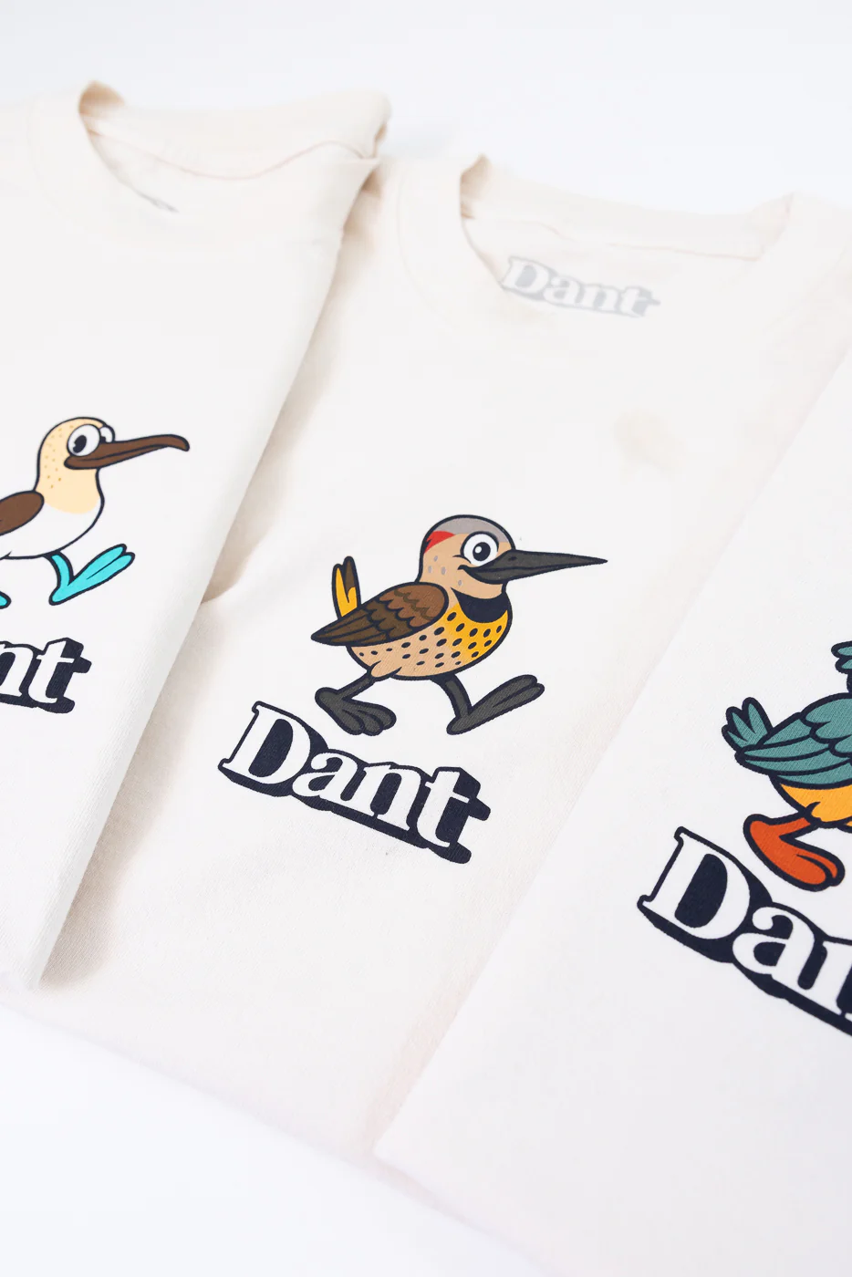 6.5oz - Dant "Blue Footed Booby" T-Shirt - Ecru - Image 22