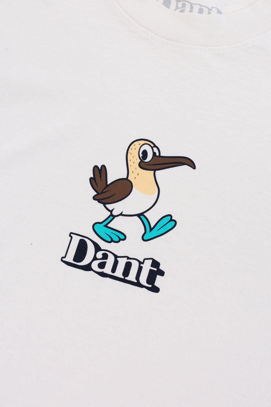 6.5oz - Dant "Blue Footed Booby" T-Shirt - Ecru - Image 3