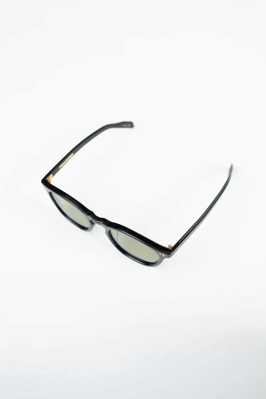 6022-3 - Old Parisien Sunglasses - Black x Green - Image 3