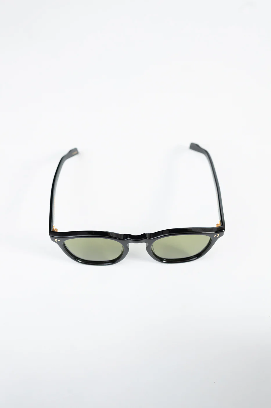 6022-3 - Old Parisien Sunglasses - Black x Green - Image 8