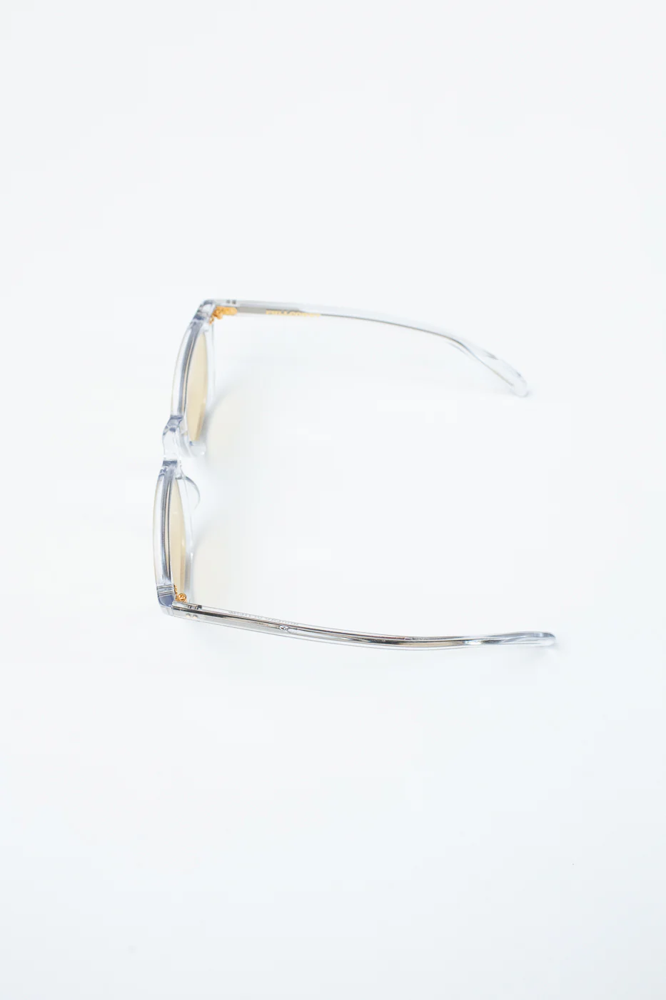 6022-3 - Old Parisien Sunglasses - Clear, Brown - Image 3