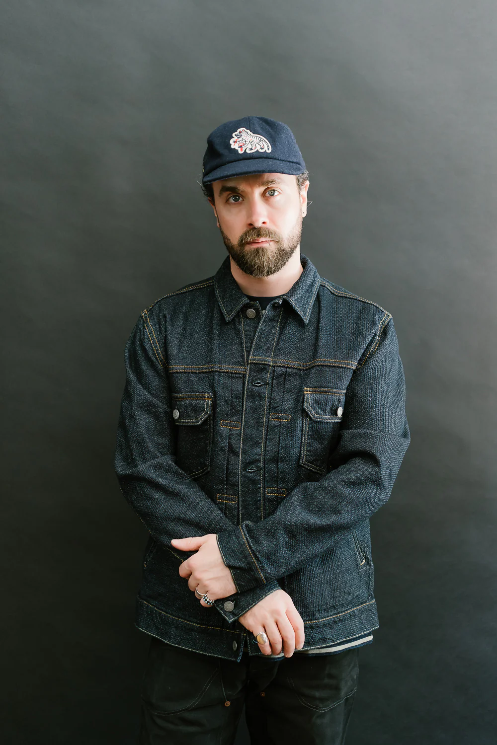 6117-ID - Sashiko Type II Jacket - Indigo - Image 11