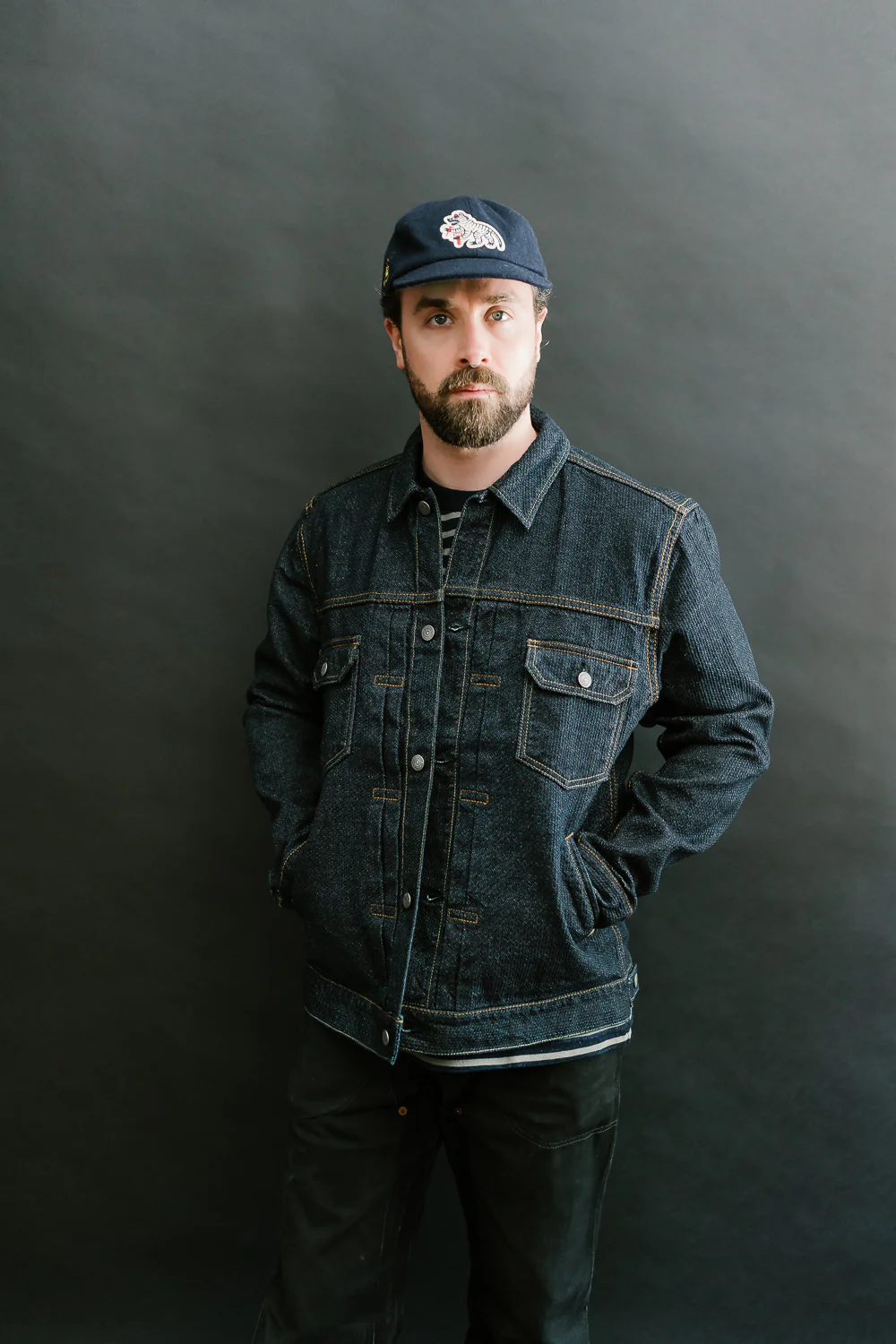 6117-ID - Sashiko Type II Jacket - Indigo - Image 18