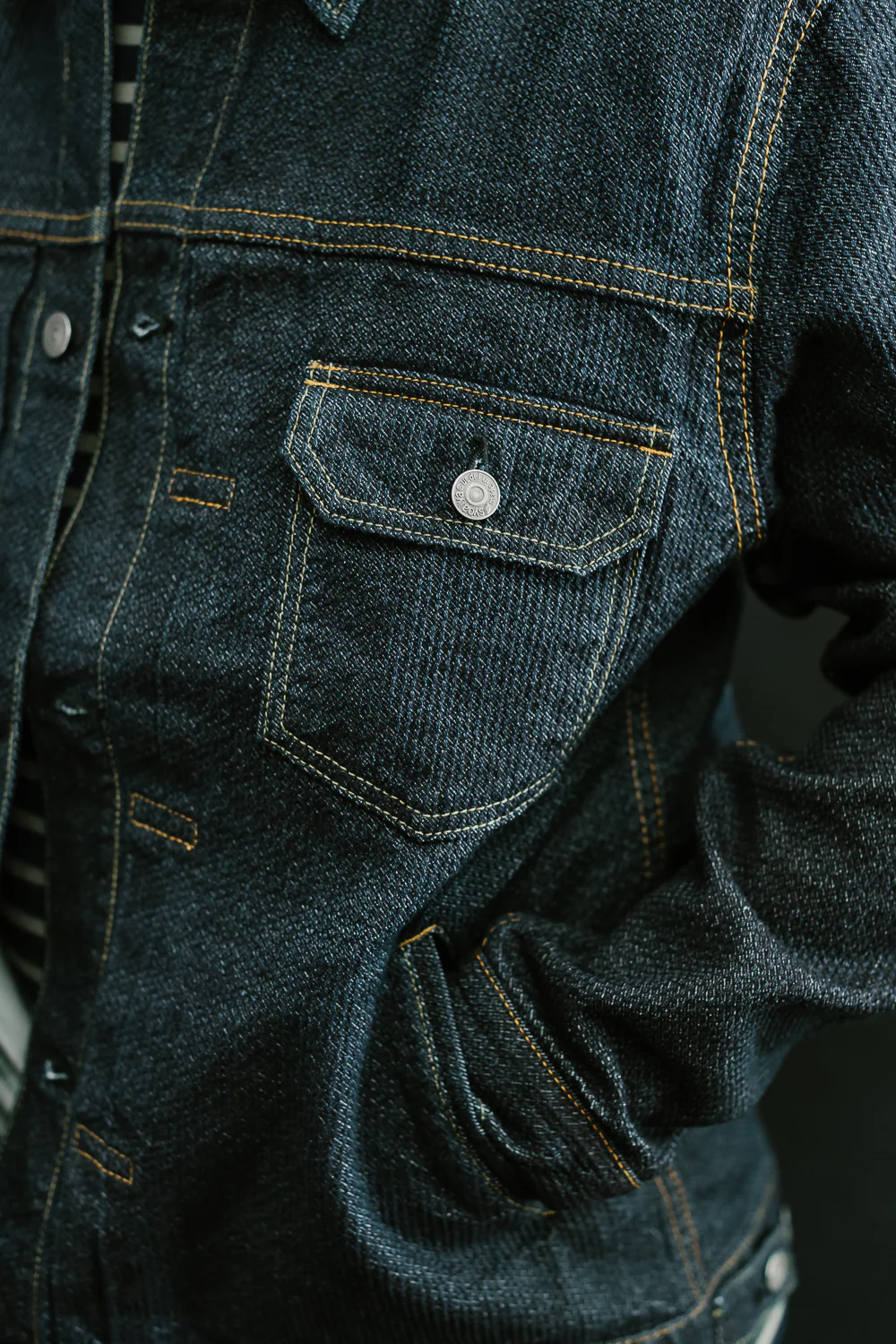 6117-ID - Sashiko Type II Jacket - Indigo - Image 19