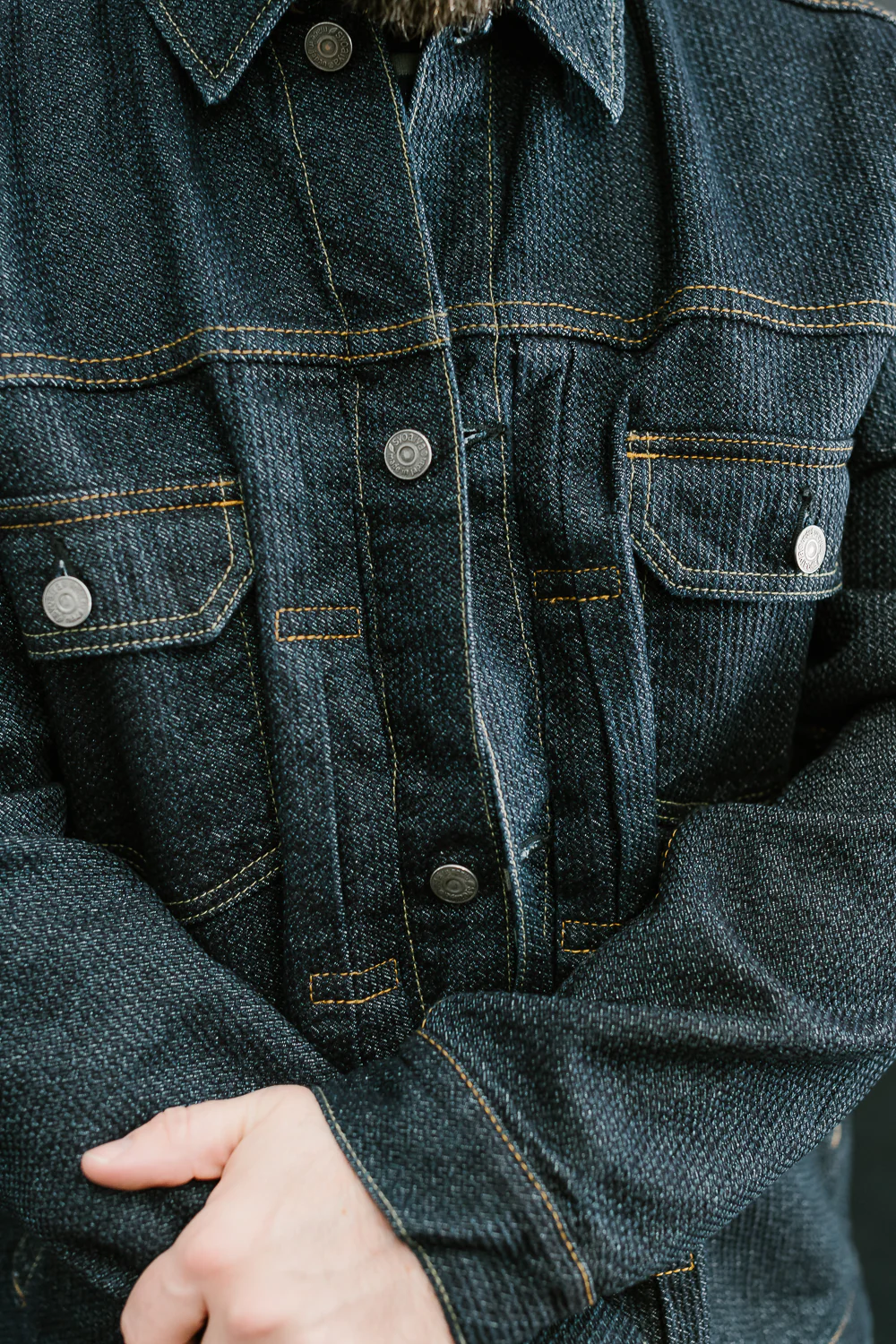 6117-ID - Sashiko Type II Jacket - Indigo - Image 21