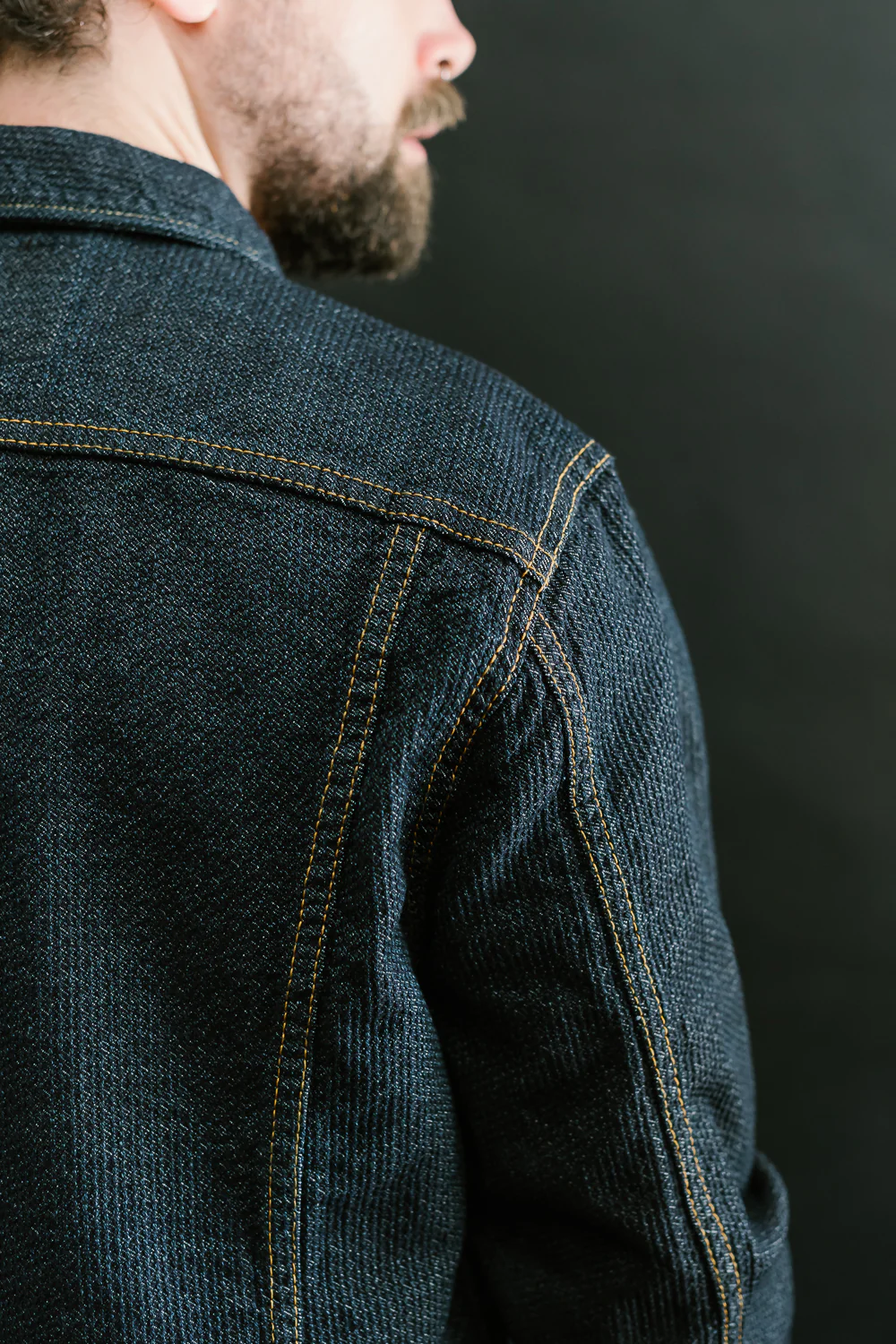 6117-ID - Sashiko Type II Jacket - Indigo - Image 24