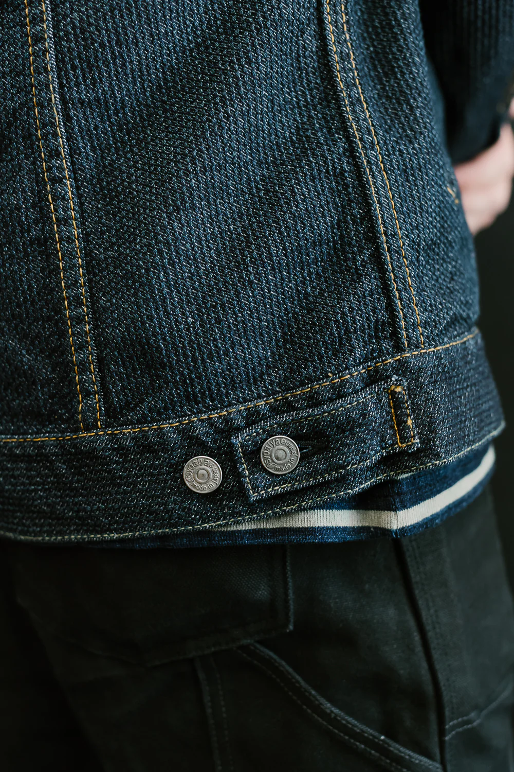 6117-ID - Sashiko Type II Jacket - Indigo - Image 25
