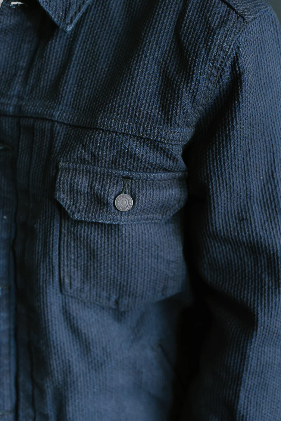 6220-ID - Sashiko Type II Jacket - Indigo x Black - Image 16