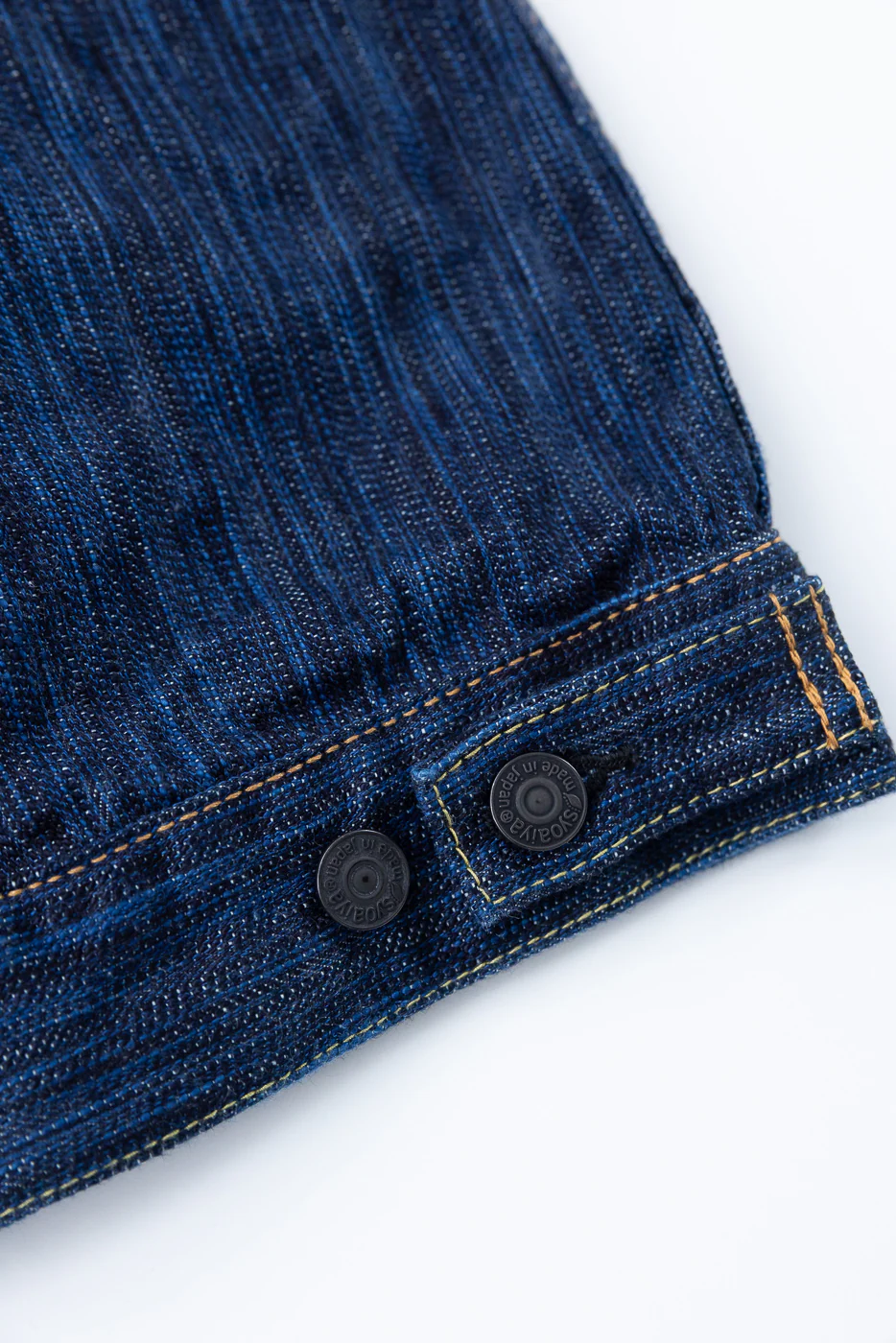 6225-D - 14.5oz "Dark Waterfall" Selvedge Type II Jacket - Indigo - Image 5