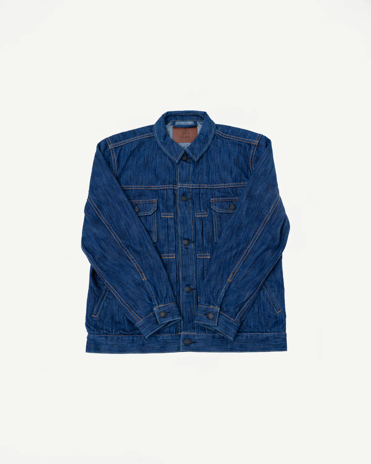 6225-L - 14.5oz "Light Waterfall" Selvedge Type II Jacket - Indigo