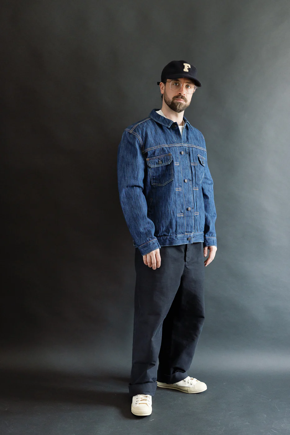 6225-L - 14.5oz "Light Waterfall" Selvedge Type II Jacket - Indigo - Image 12