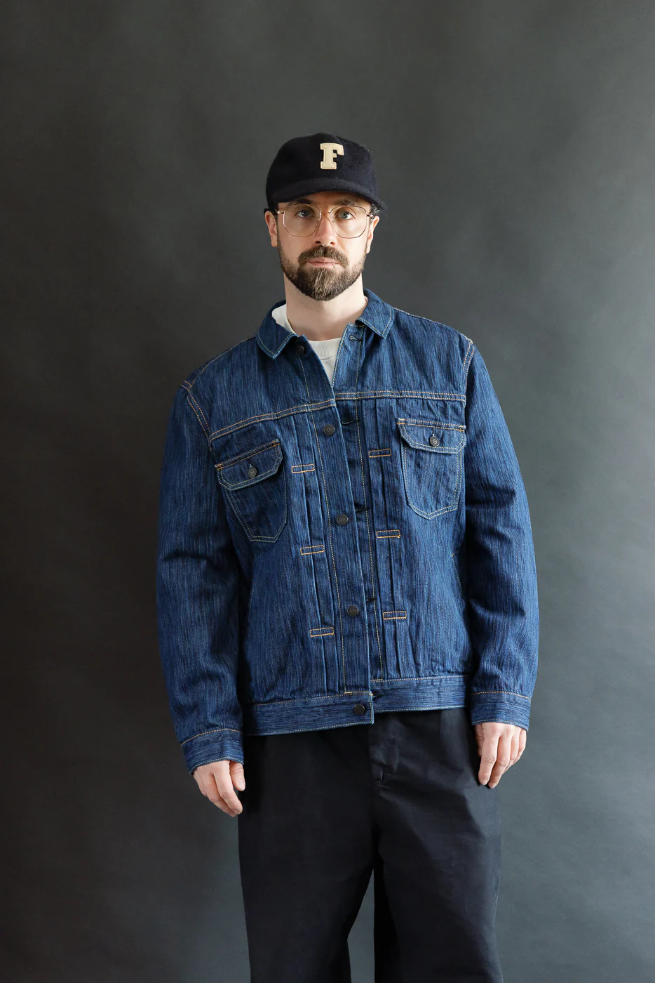6225-L - 14.5oz "Light Waterfall" Selvedge Type II Jacket - Indigo - Image 18