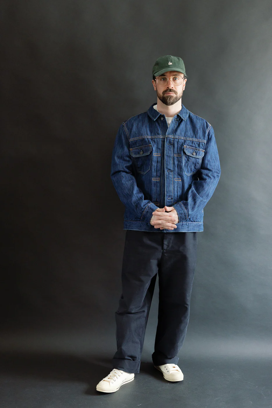 6225-L - 14.5oz "Light Waterfall" Selvedge Type II Jacket - Indigo - Image 7