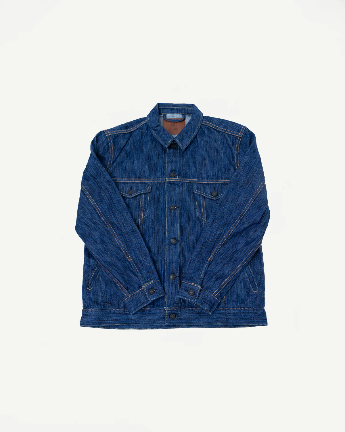 6226-L - 14.5oz "Light Waterfall" Selvedge Type III Jacket - Indigo