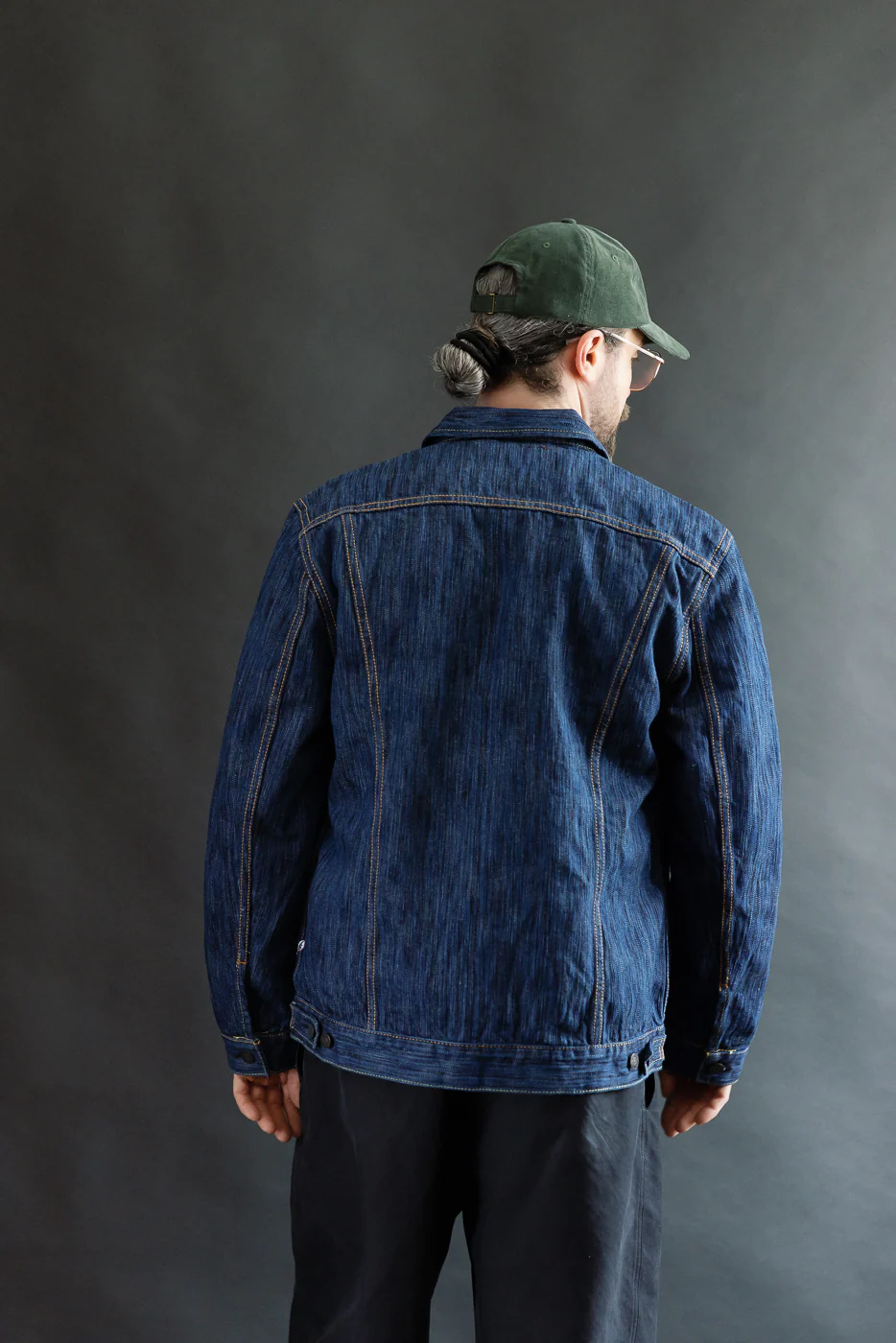 6226-L - 14.5oz "Light Waterfall" Selvedge Type III Jacket - Indigo - Image 13