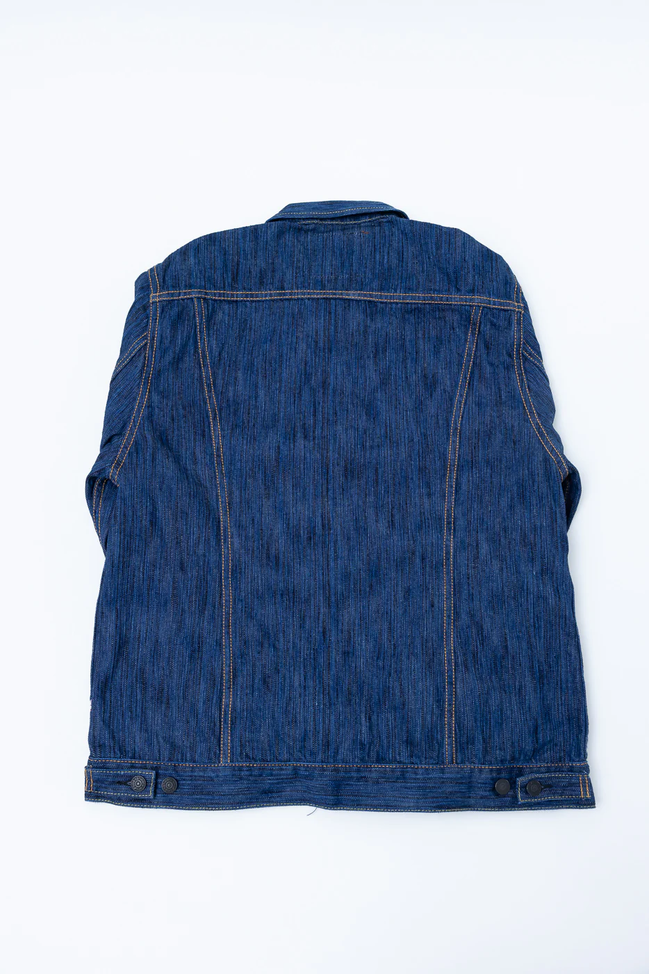 6226-L - 14.5oz "Light Waterfall" Selvedge Type III Jacket - Indigo - Image 6