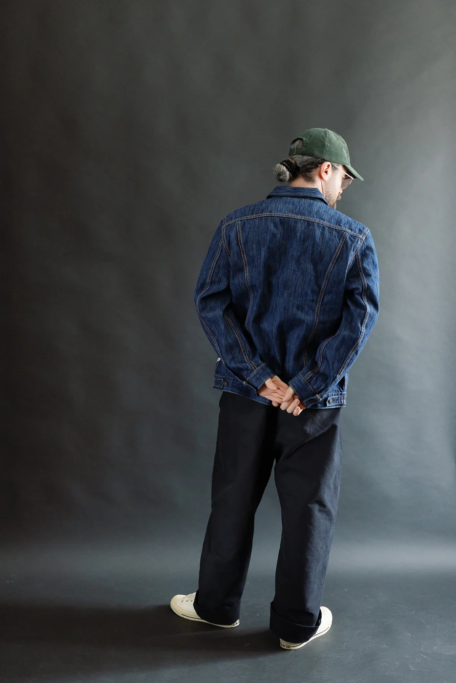 6226-L - 14.5oz "Light Waterfall" Selvedge Type III Jacket - Indigo - Image 9
