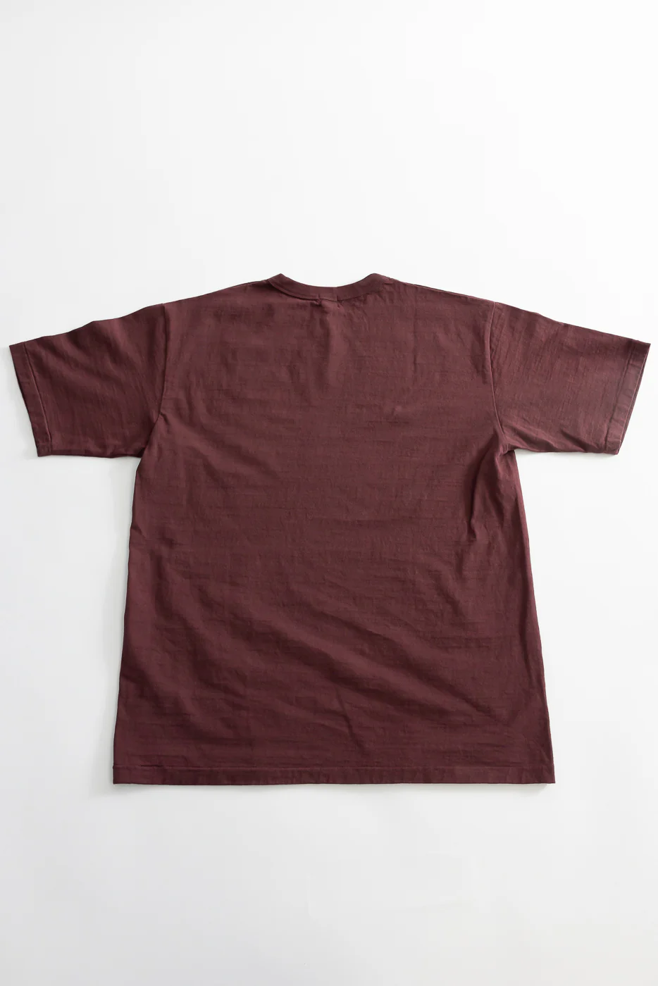7.7oz - "Fallen Cotton" Midweight T-Shirt S/S - Bordeaux - Image 4