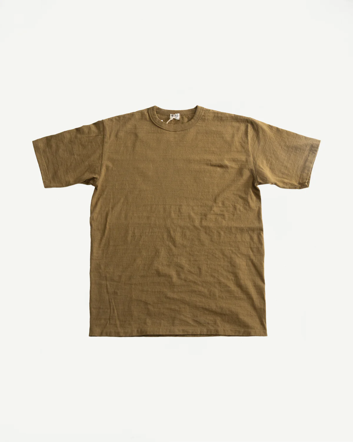 7.7oz - "Fallen Cotton" Midweight T-Shirt S/S - Khaki