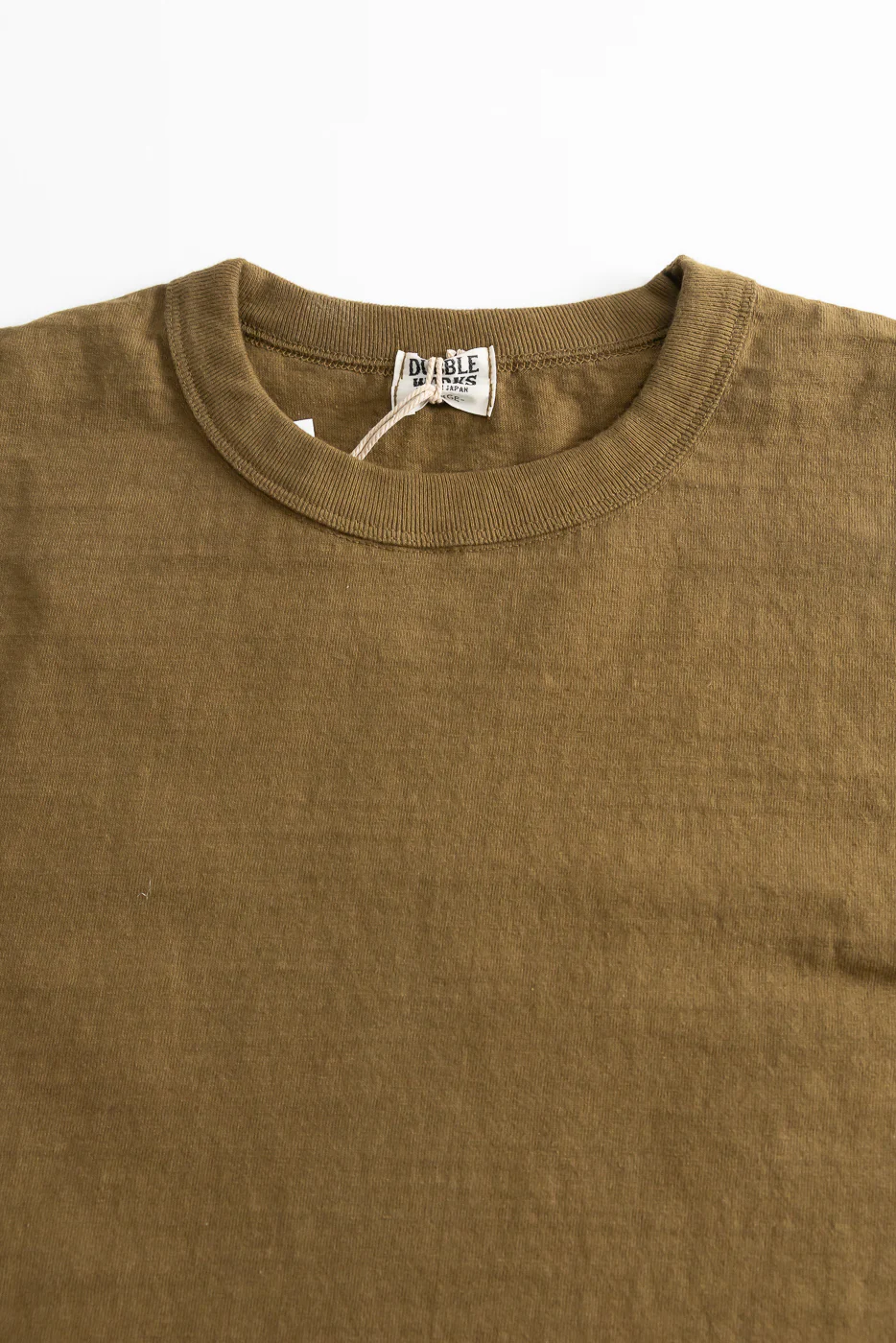 7.7oz - "Fallen Cotton" Midweight T-Shirt S/S - Khaki - Image 2