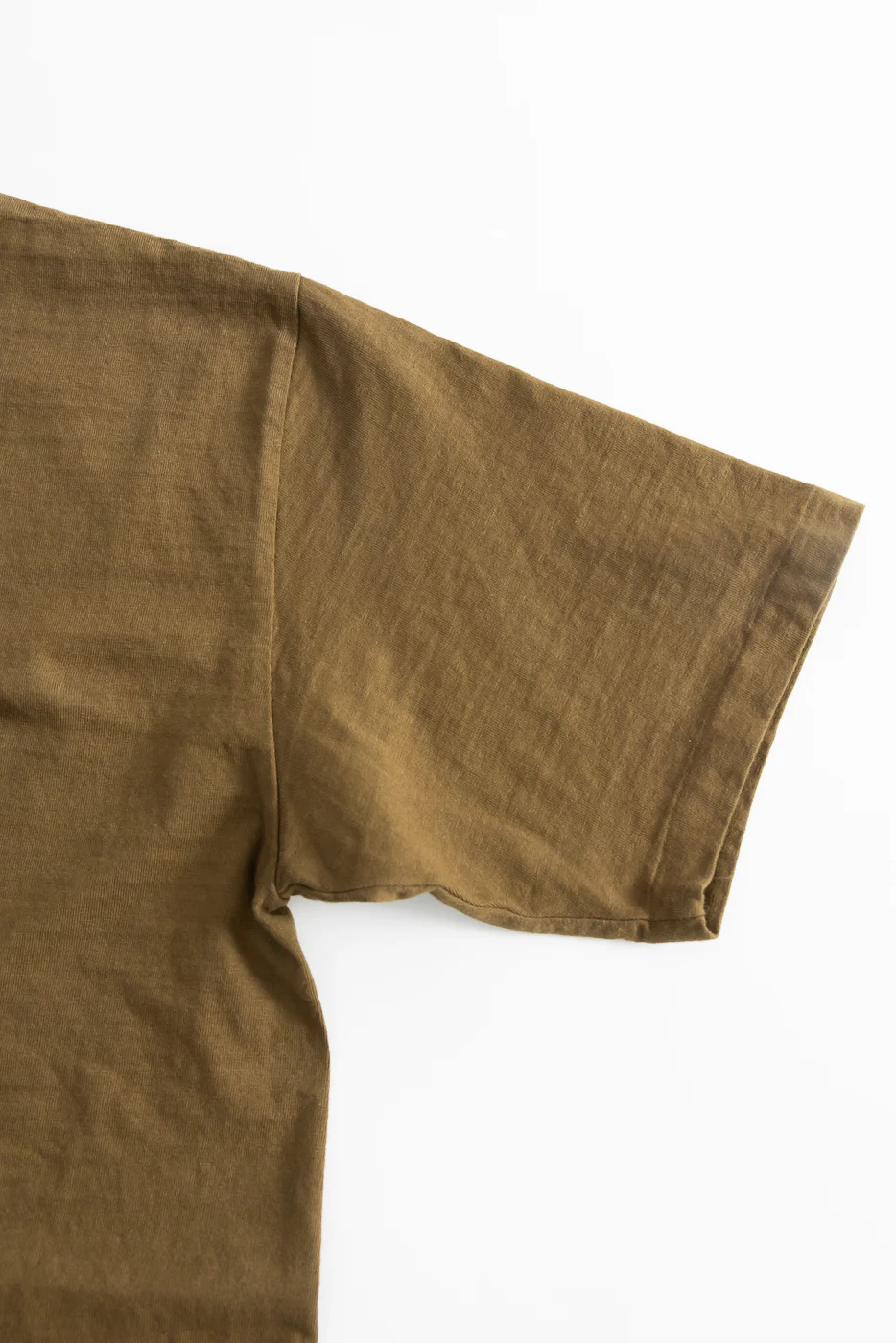 7.7oz - "Fallen Cotton" Midweight T-Shirt S/S - Khaki - Image 3