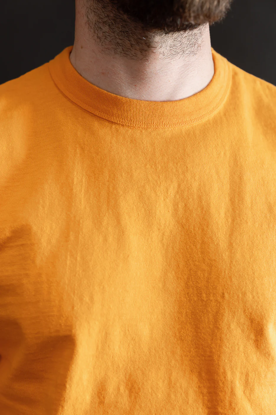 7.7oz - "Fallen Cotton" Midweight T-Shirt S/S - Fade Orange - Image 14