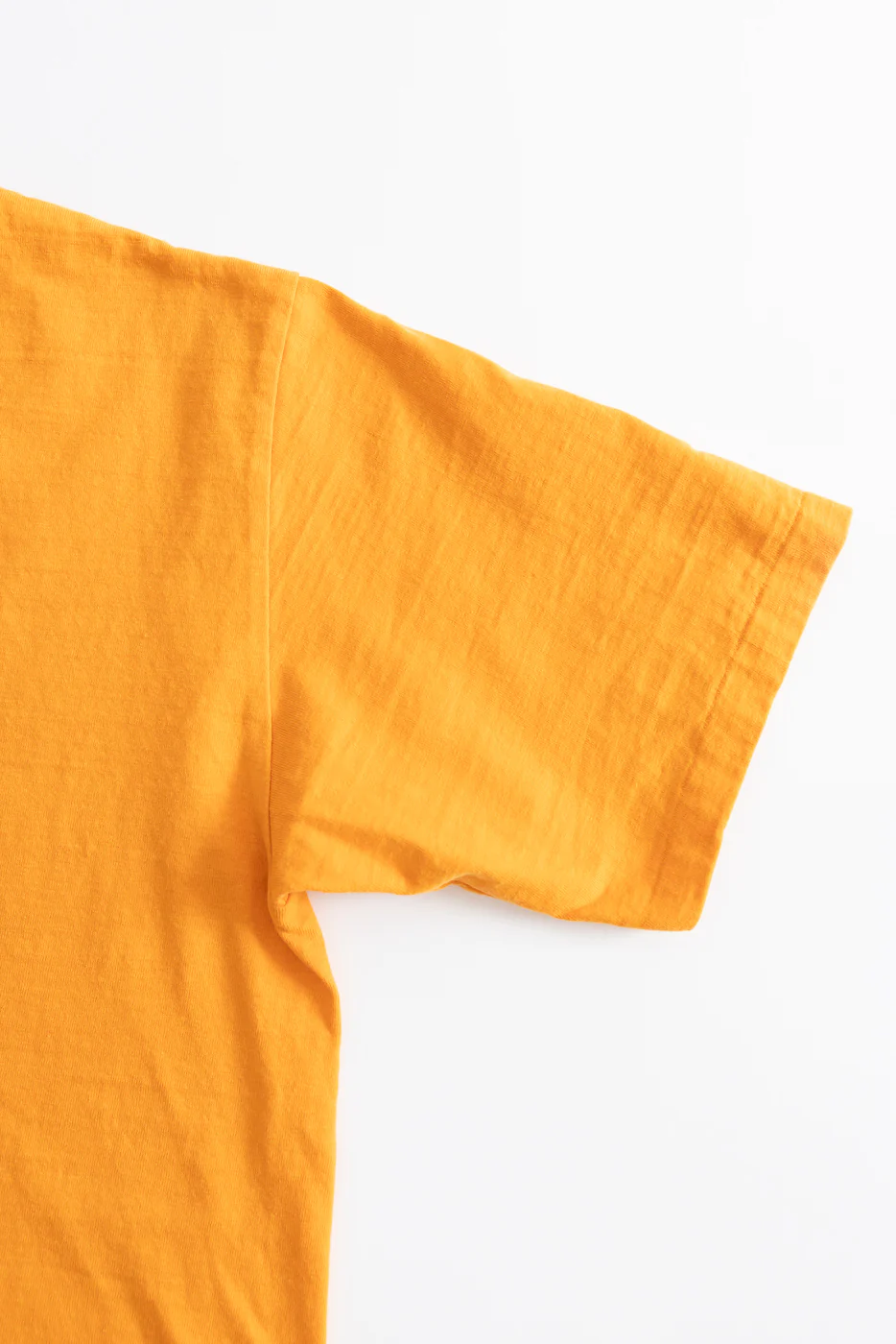 7.7oz - "Fallen Cotton" Midweight T-Shirt S/S - Fade Orange - Image 3