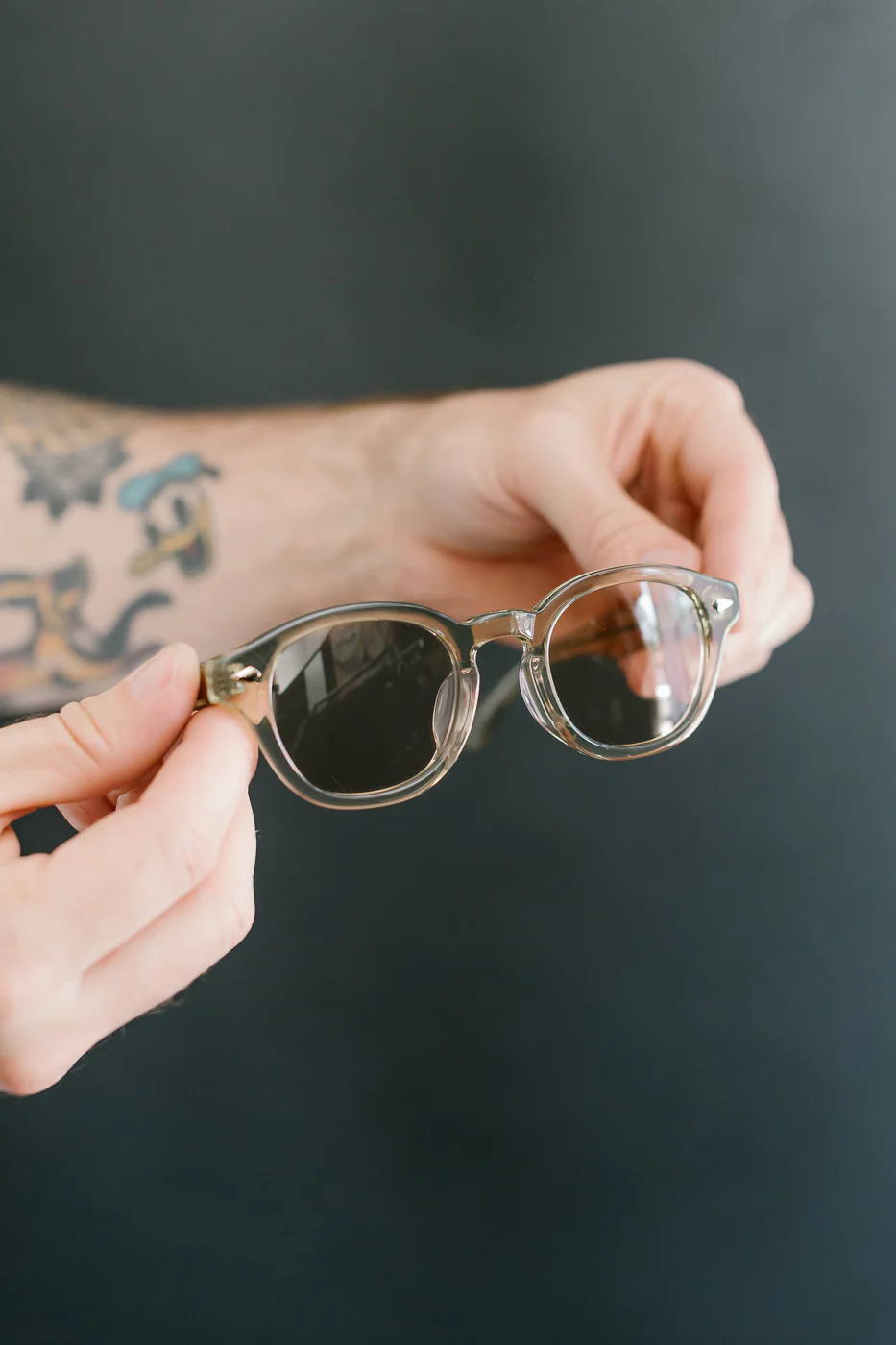7558 - Acetate Sunglasses - Yellow - Image 14