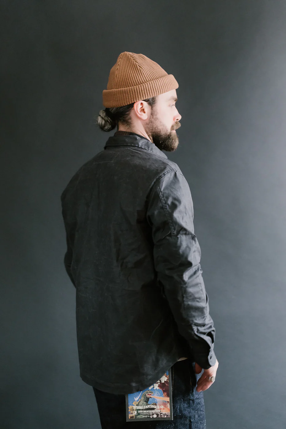 7oz - Patrol Shirt Waxed Canvas - Grey - Image 12