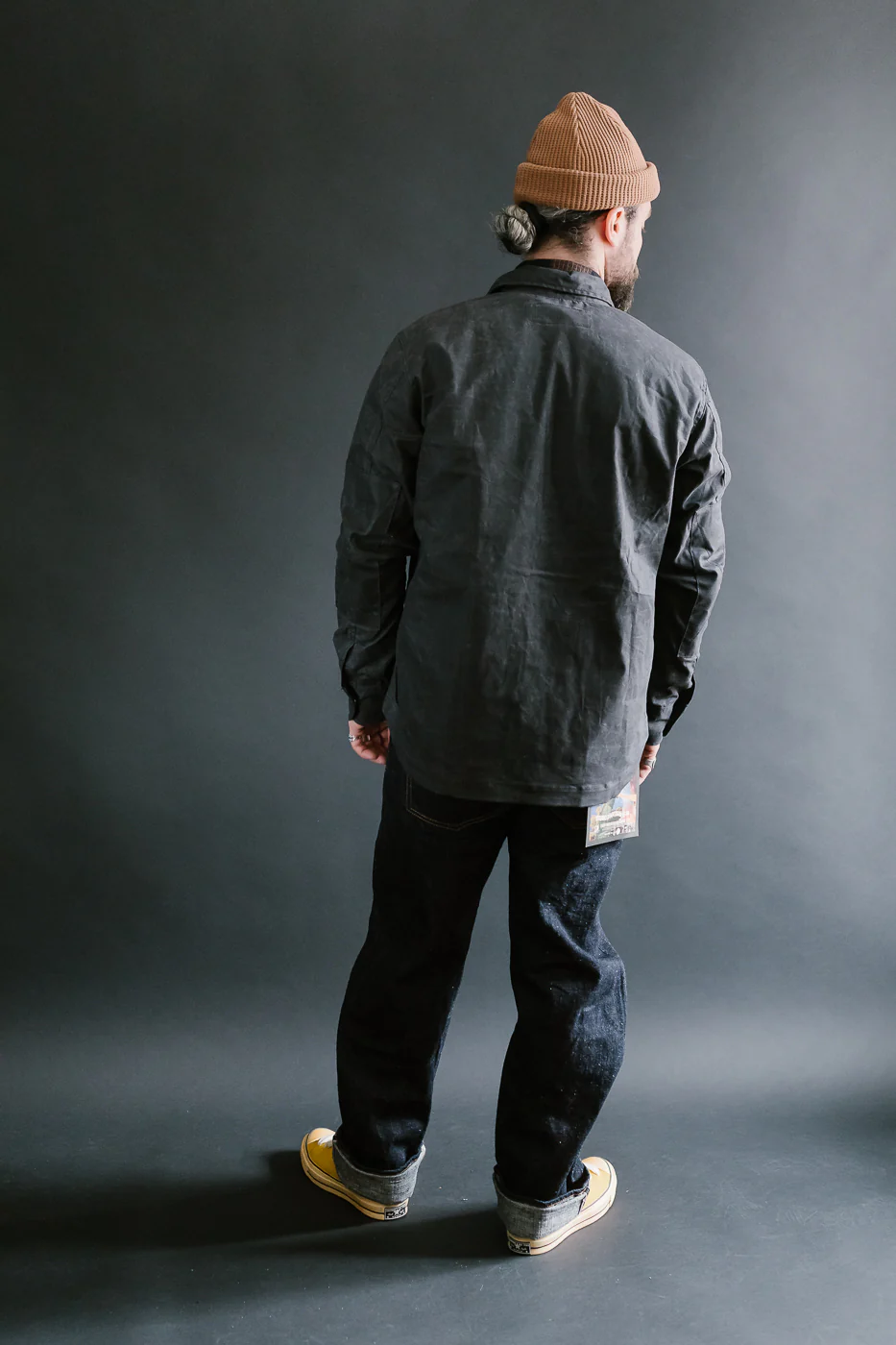 7oz - Patrol Shirt Waxed Canvas - Grey - Image 9