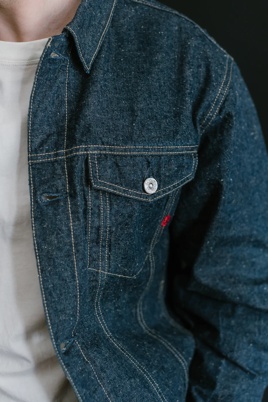 8.6oz - MIJ14 Haru Kaze - Denim Jacket - Image 20