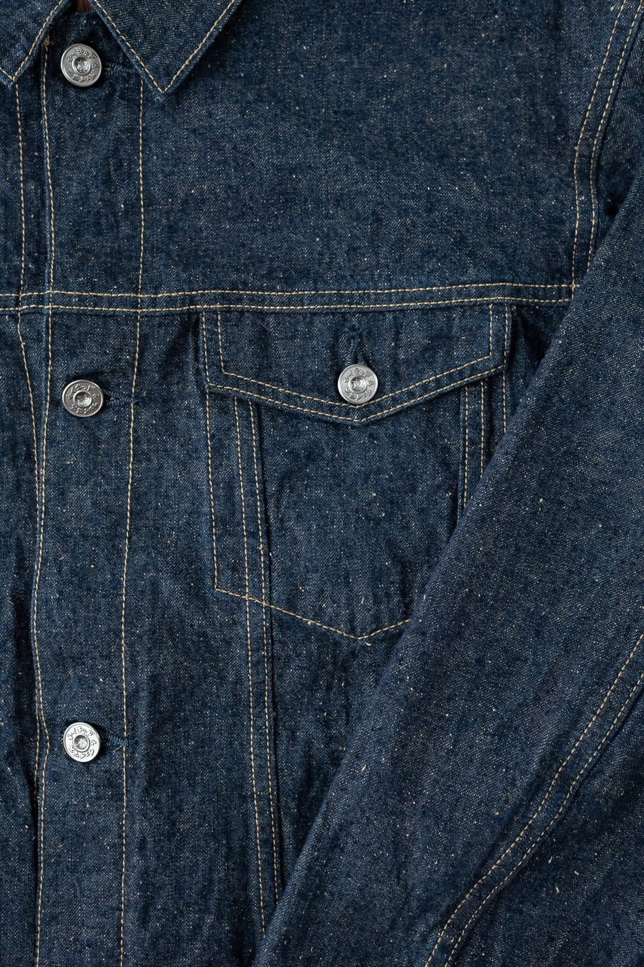 8.6oz - MIJ14 Haru Kaze - Denim Jacket - Image 4