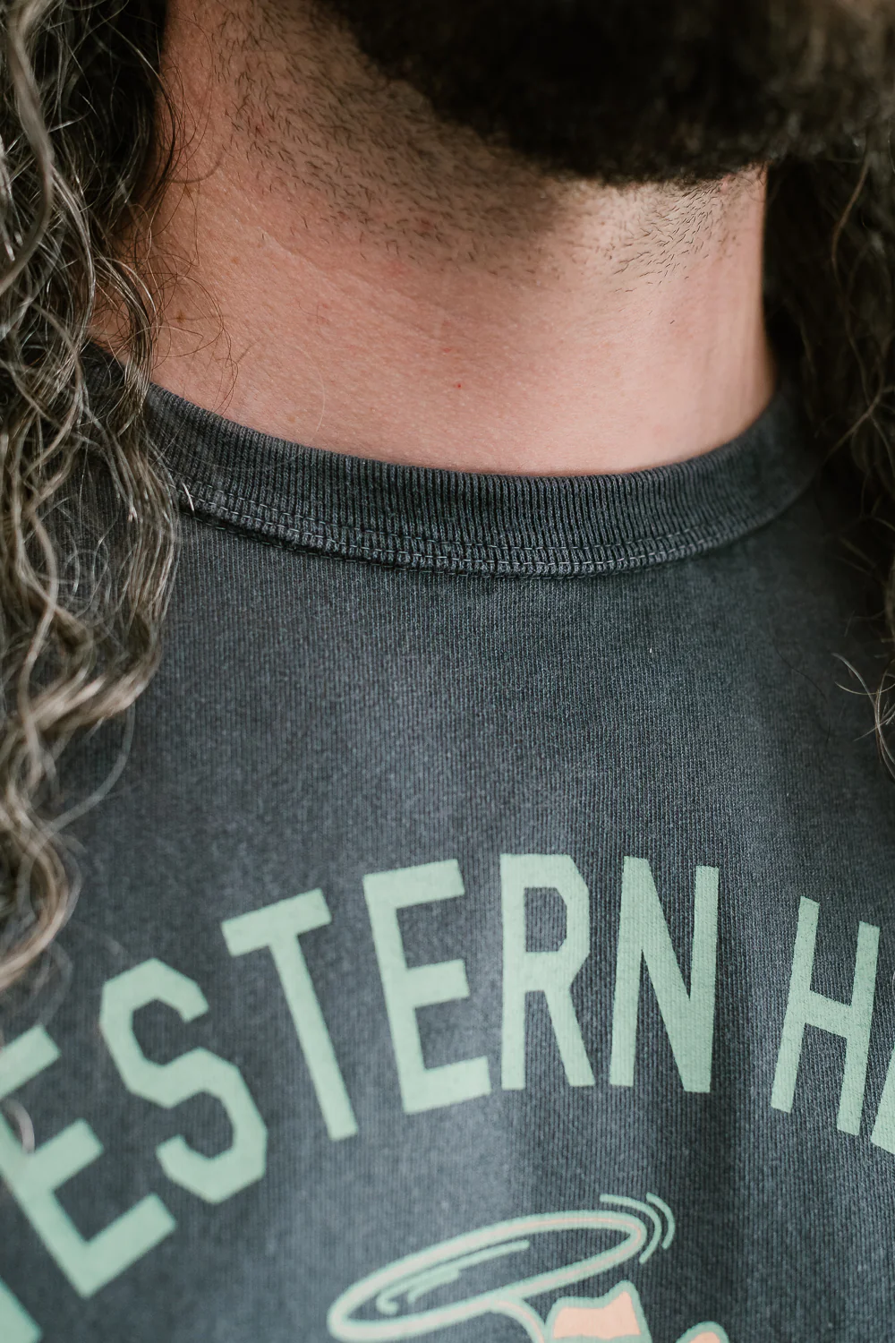 8101A - "Western Hero" Pigment Dyed Tee - Black - Image 13