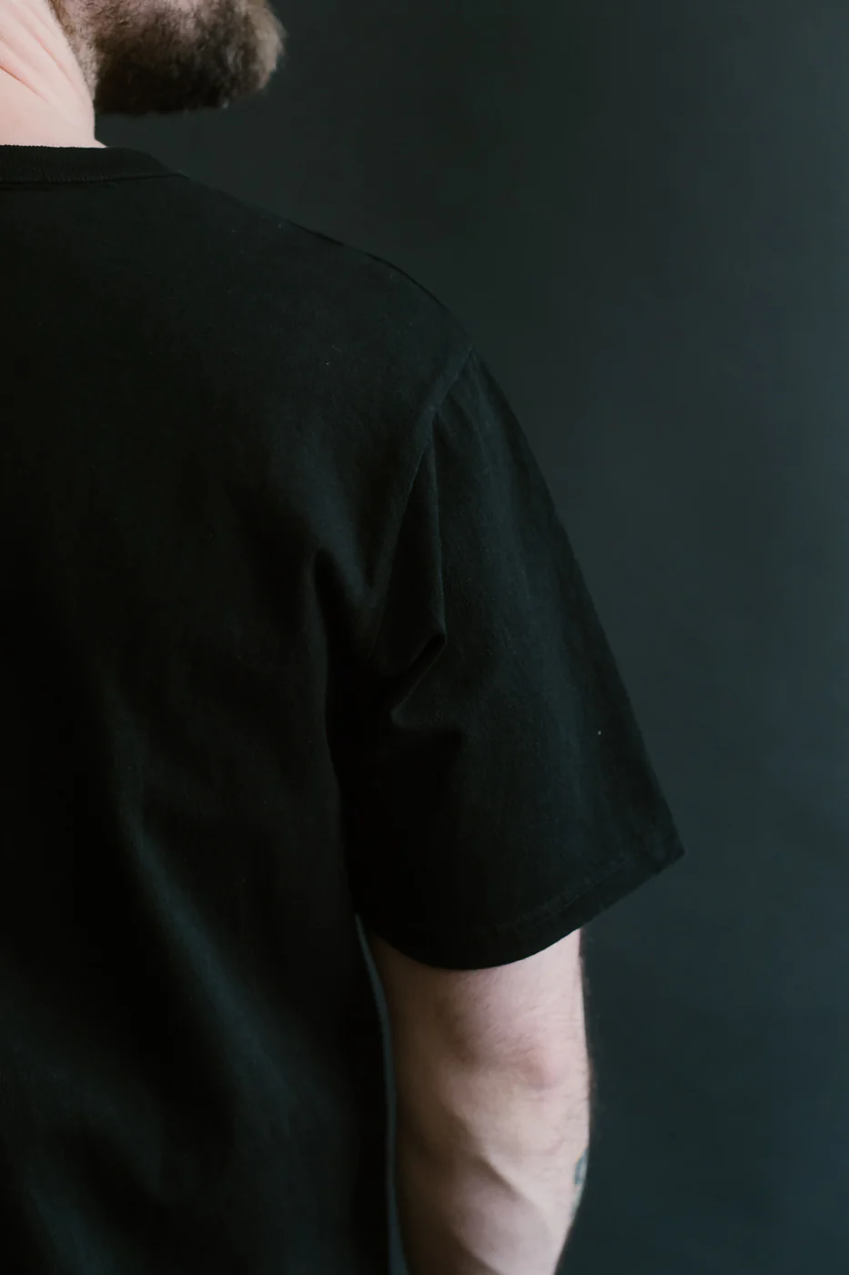 8169 - Kyoto "Kurozome" Dyed T-Shirt - Black - Image 20