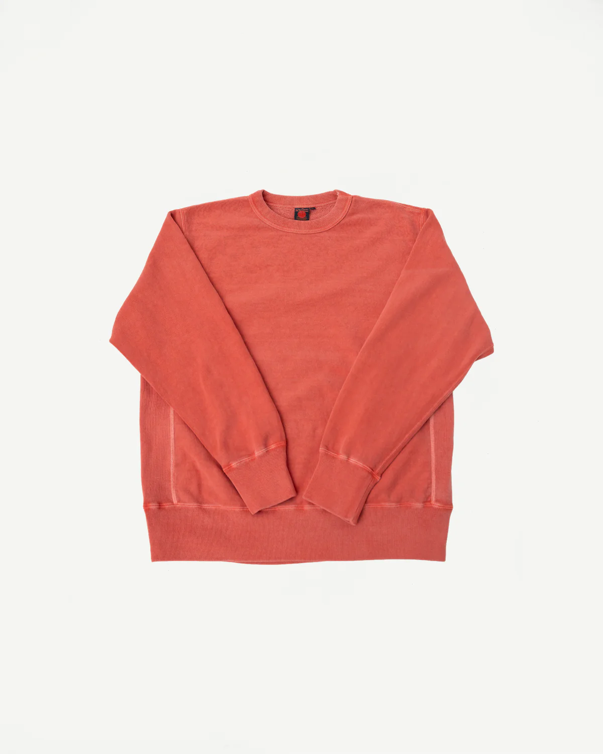 8185 - "Bengara" Reverse Weave Sweatshirt - Red