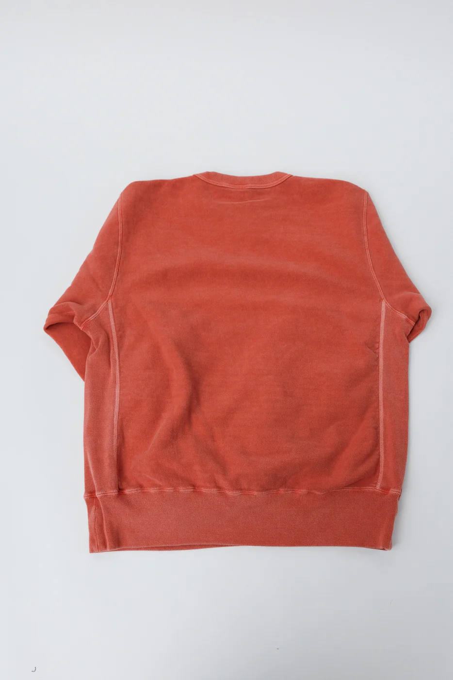8185 - "Bengara" Reverse Weave Sweatshirt - Red - Image 4