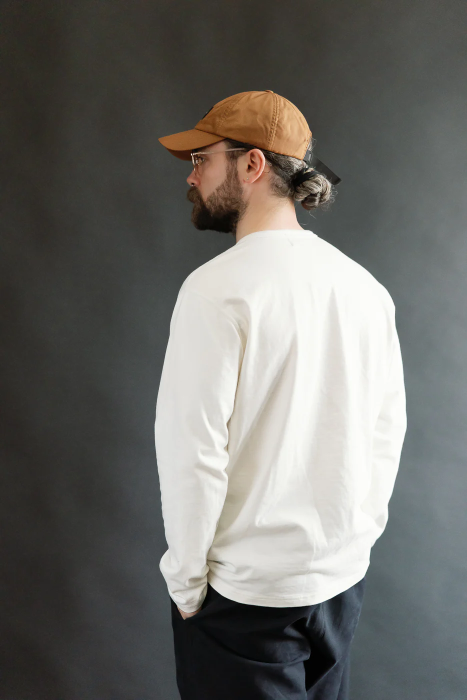 8187 - "Suvin Gold" L/S Henley - White - Image 10