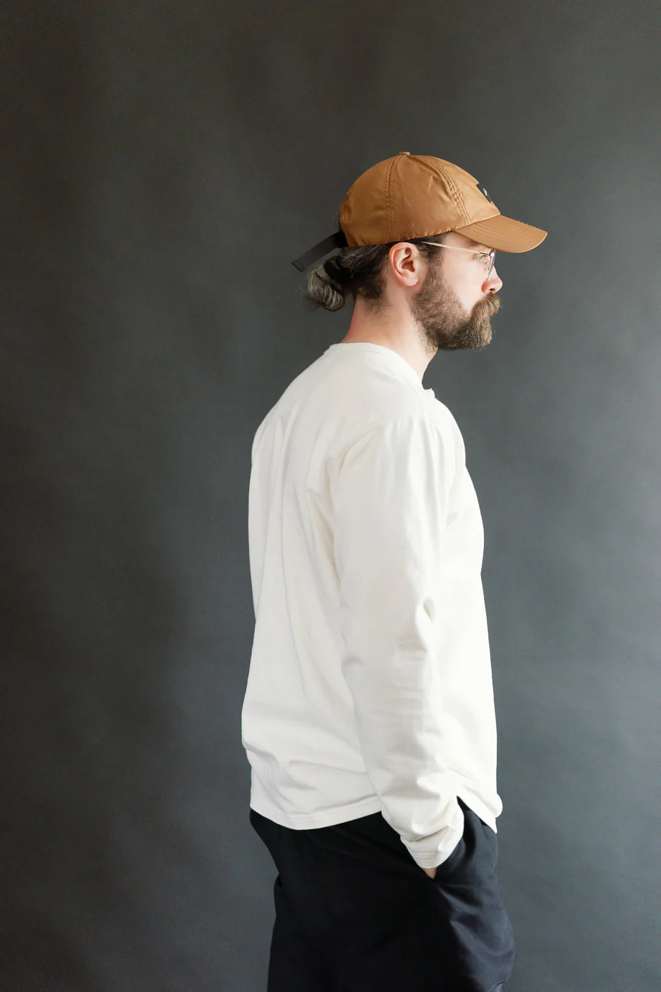 8187 - "Suvin Gold" L/S Henley - White - Image 12