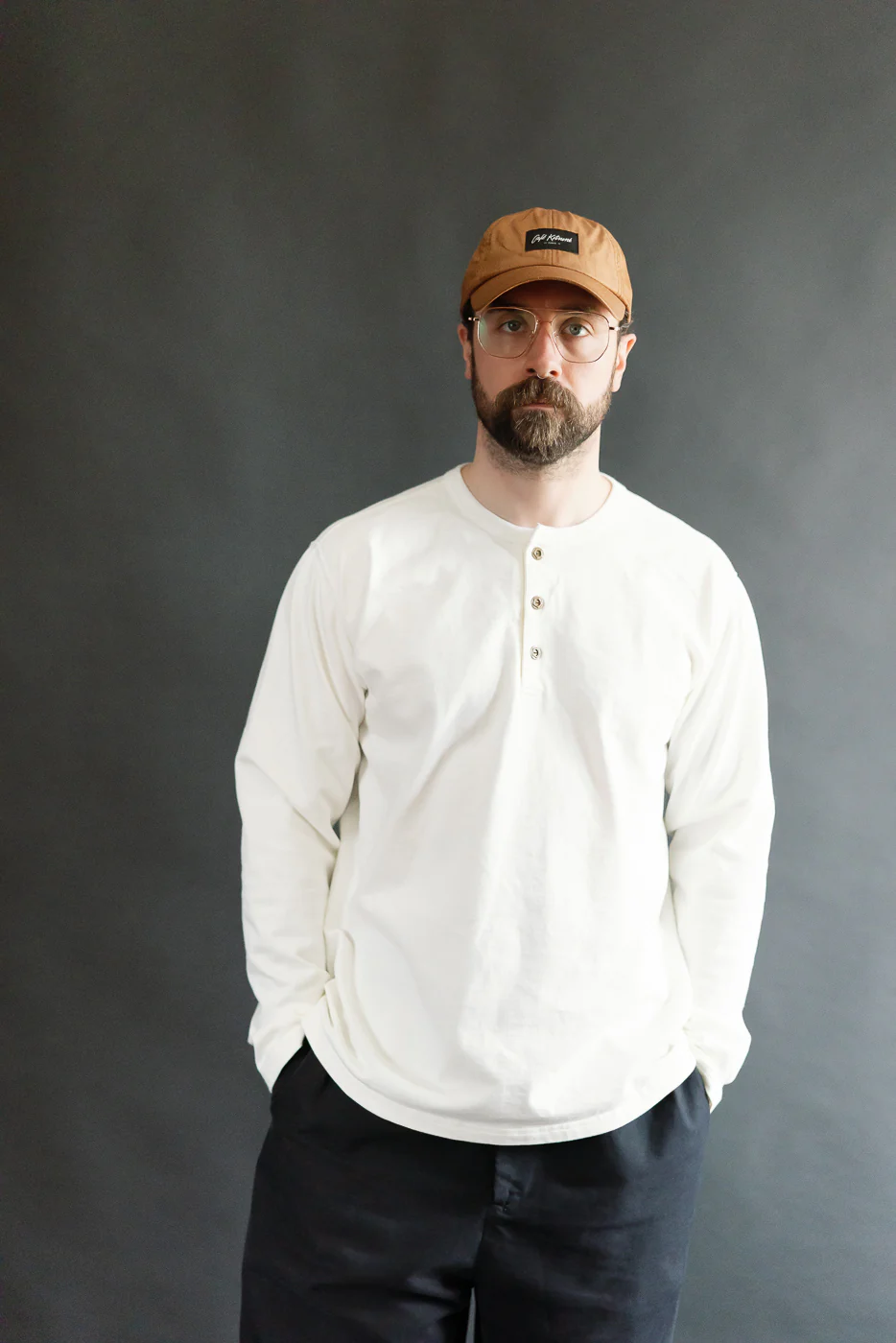 8187 - "Suvin Gold" L/S Henley - White - Image 14