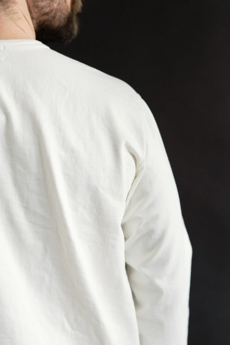 8187 - "Suvin Gold" L/S Henley - White - Image 18