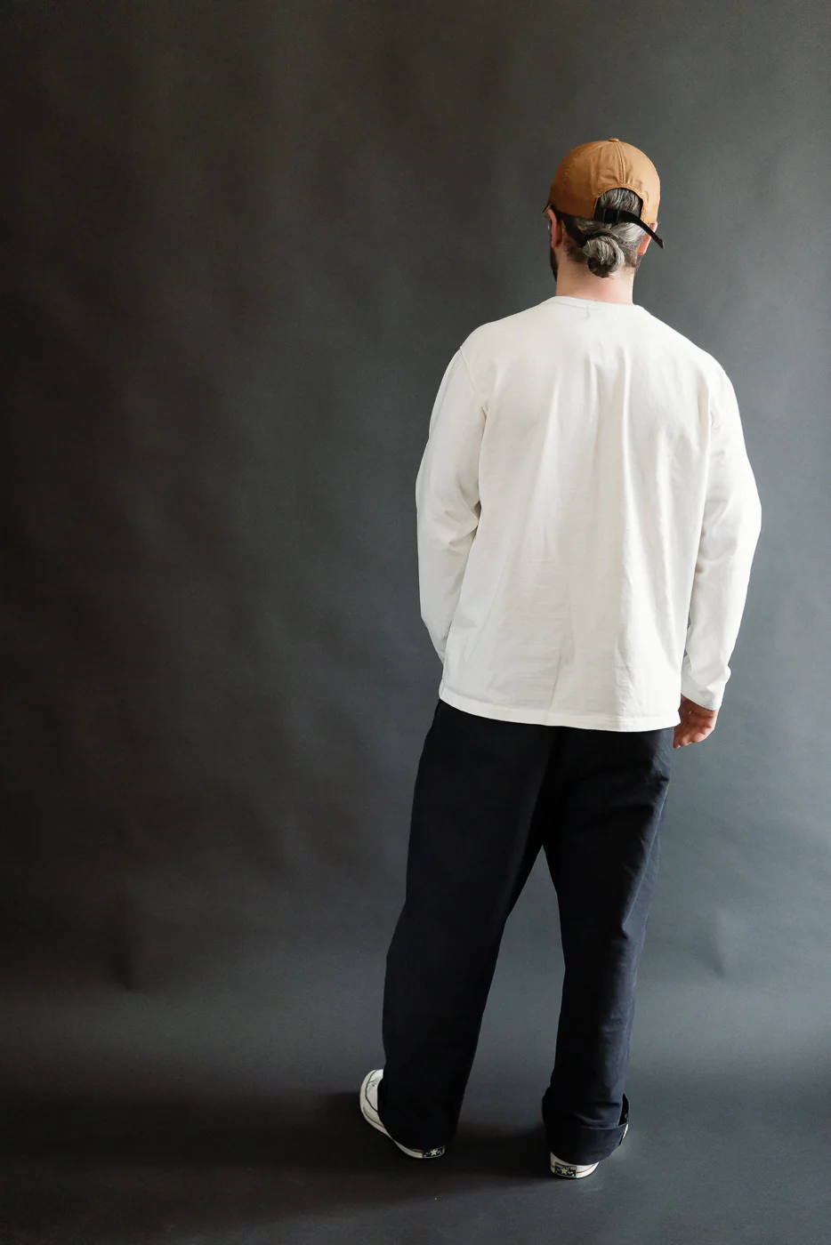 8187 - "Suvin Gold" L/S Henley - White - Image 7
