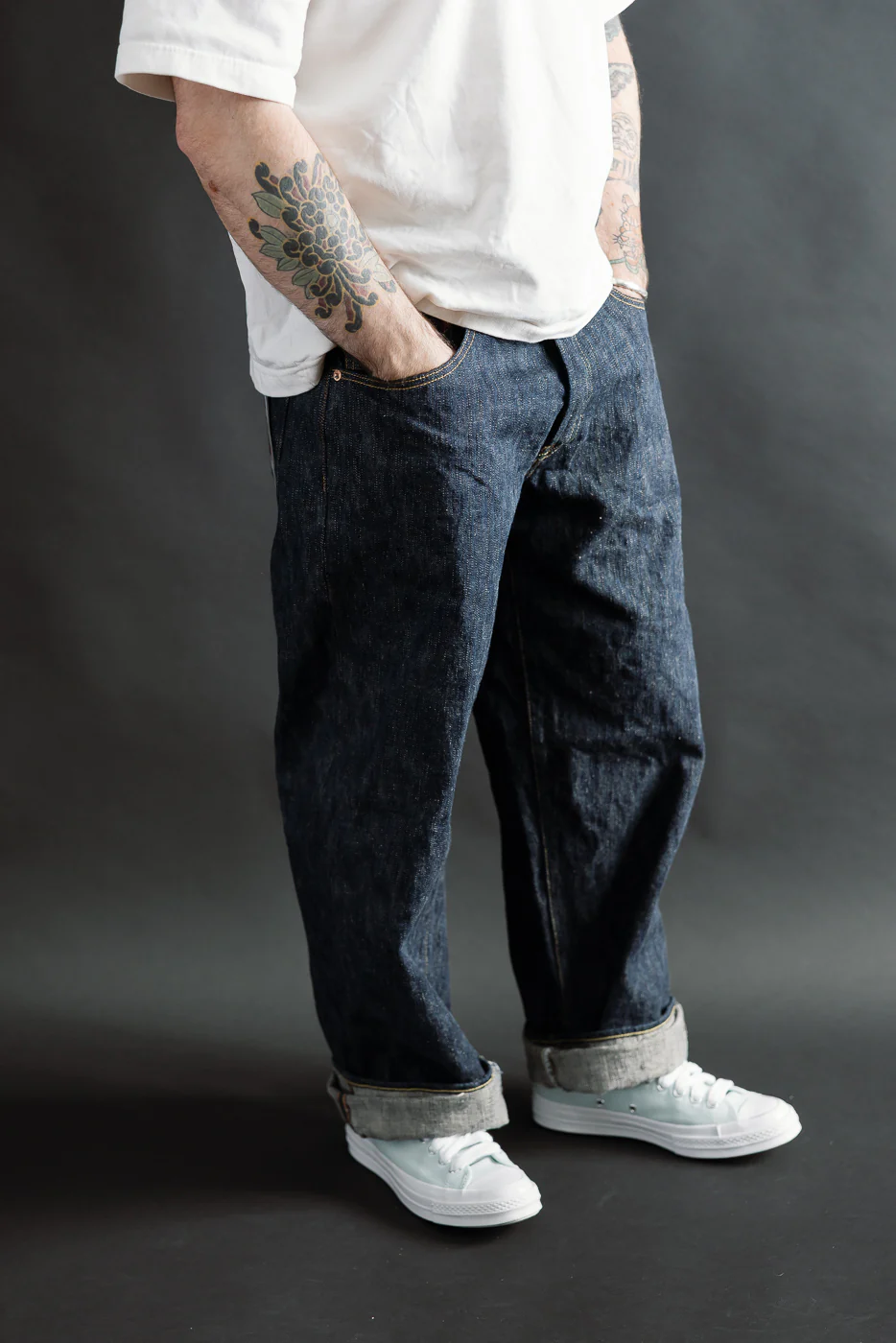 822-鬼KASE - 16oz "Kase Denim" Selvedge Jeans - Super Wide Tapered - Image 11
