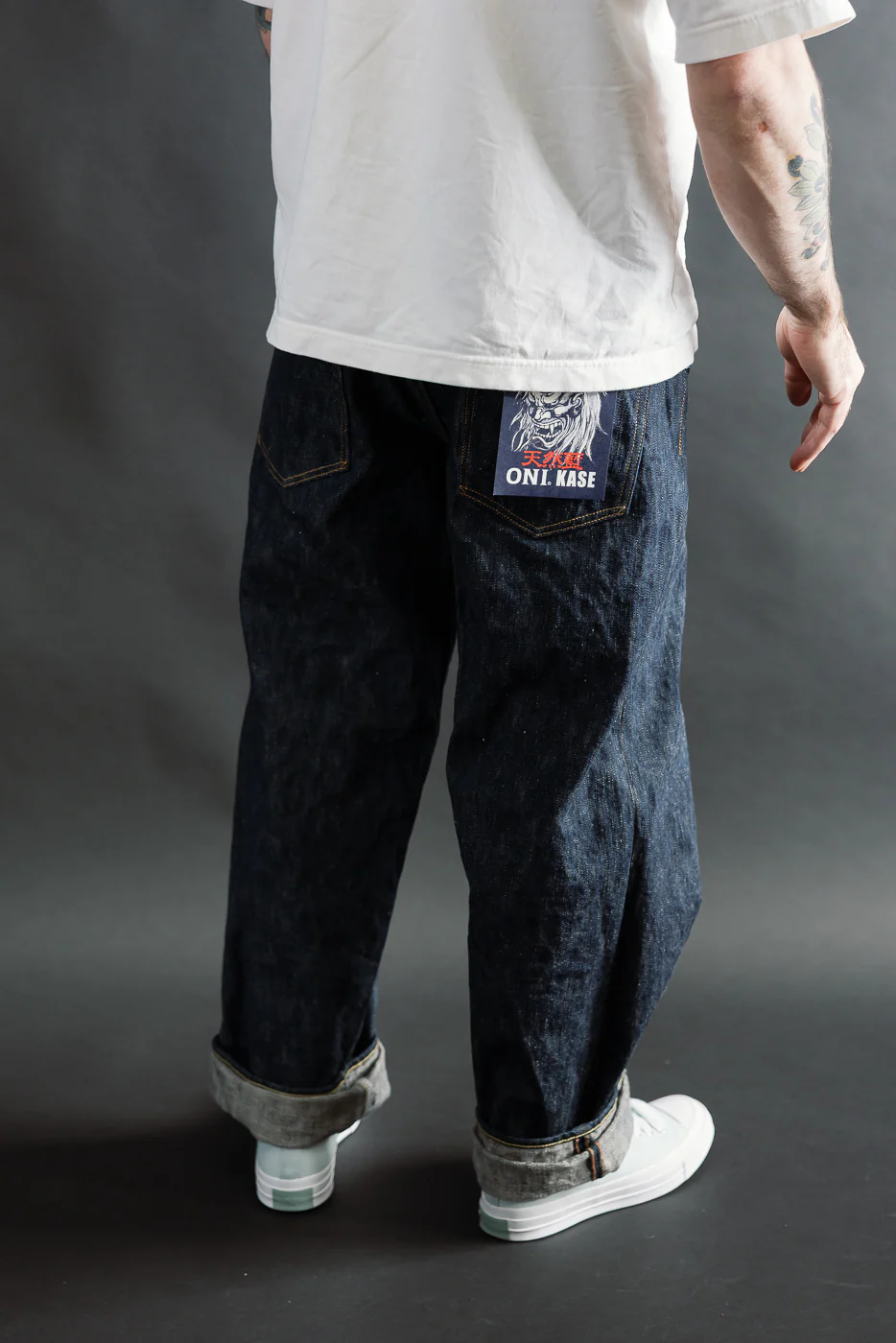 822-鬼KASE - 16oz "Kase Denim" Selvedge Jeans - Super Wide Tapered - Image 12