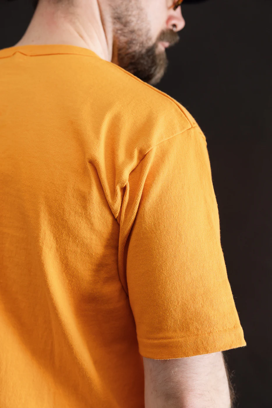 9.5oz "Stand Wheel" Heavyweight Tee - Fade Orange - Image 18