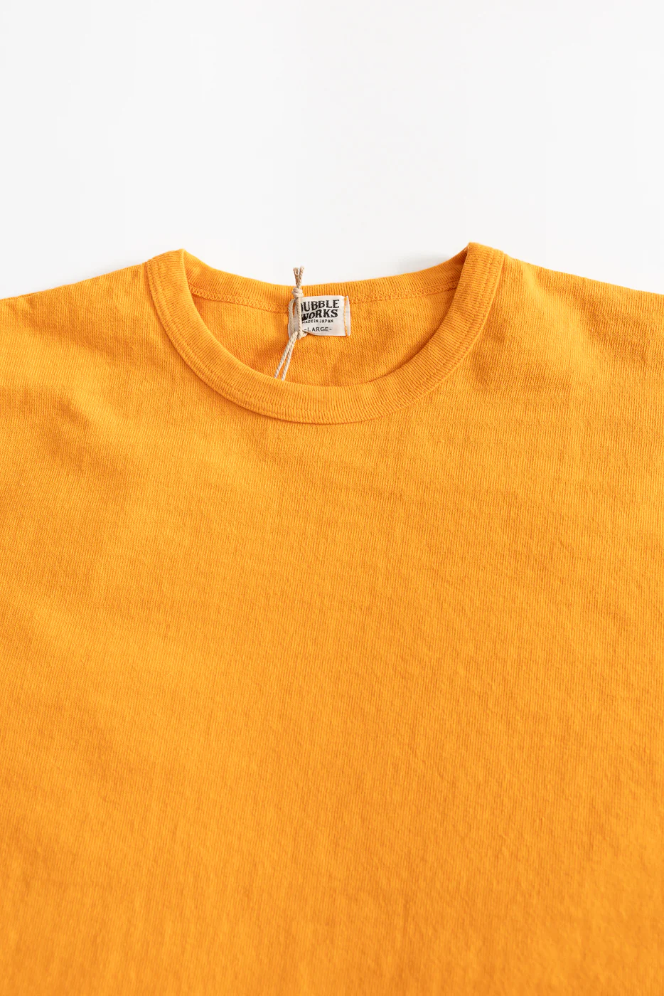 9.5oz "Stand Wheel" Heavyweight Tee - Fade Orange - Image 2