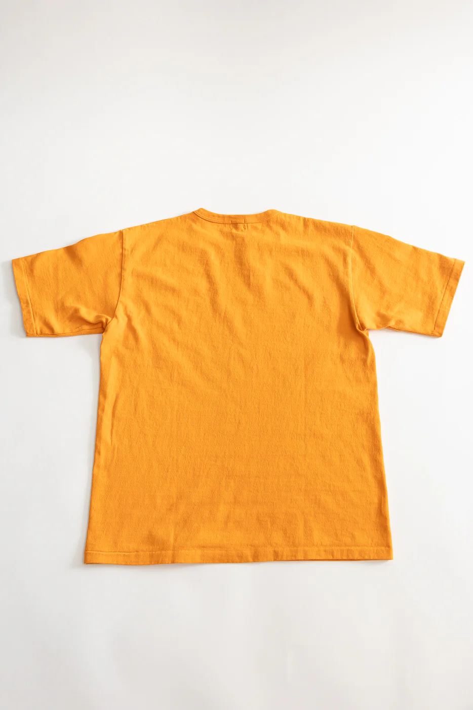 9.5oz "Stand Wheel" Heavyweight Tee - Fade Orange - Image 4