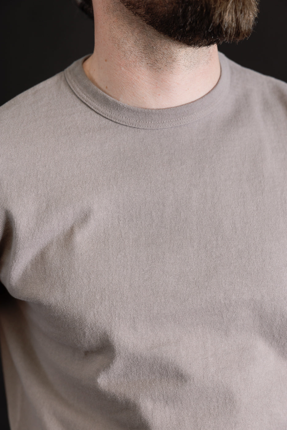 9.5oz "Stand Wheel" Heavyweight Tee - Grey - Image 15