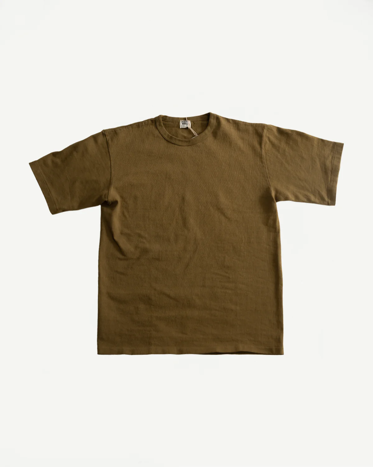 9.5oz "Stand Wheel" Heavyweight Tee - Khaki